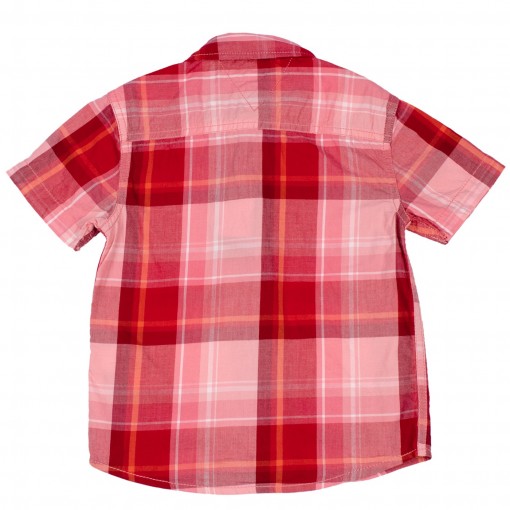 camisa xadrez tommy hilfiger infantil