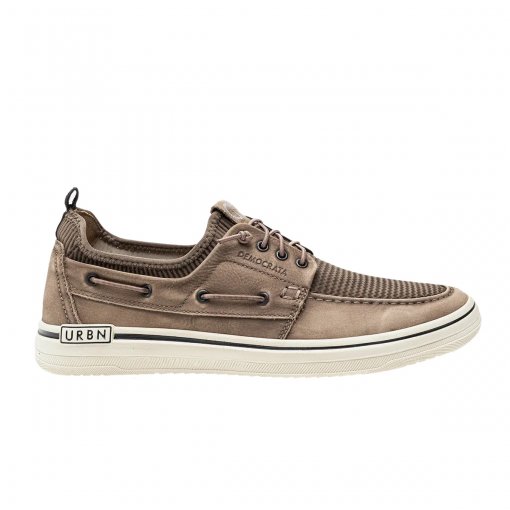 Tênis Masculino Democrata Urban Wave 288102-002 - Taupe | Bizz Store