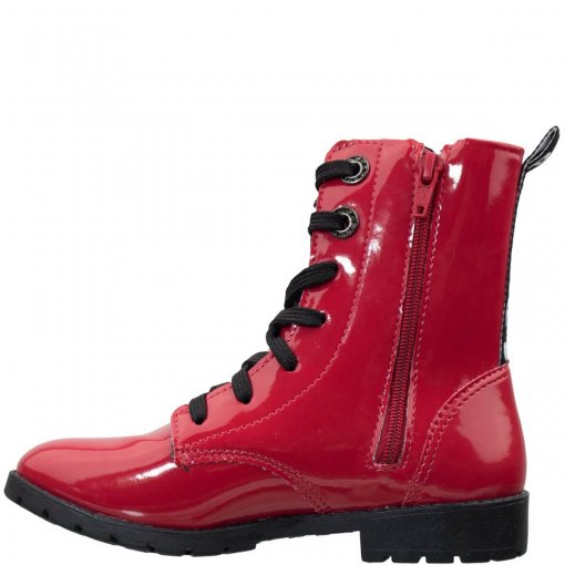 coturno infantil vermelho