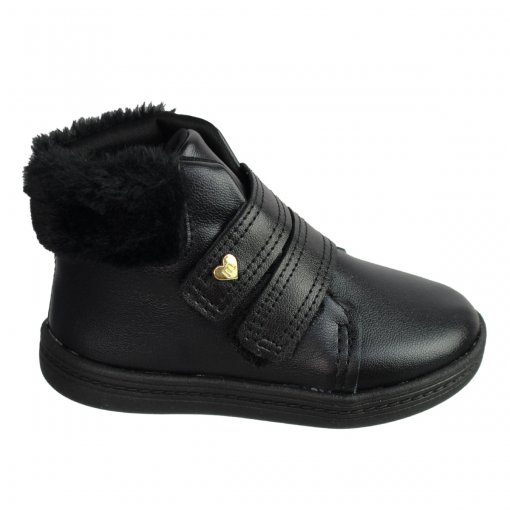 Bota Infantil Menina Molekinha Preto Bizz Store - Main Image