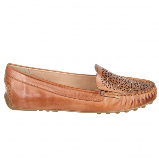 mocassim de couro legitimo feminino