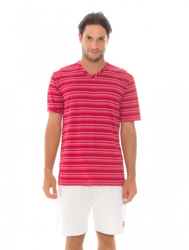 Pijama Masculino Recco Modo Avio Listrado 09504 