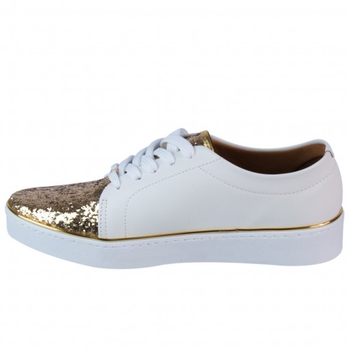 tenis vizzano glitter prata