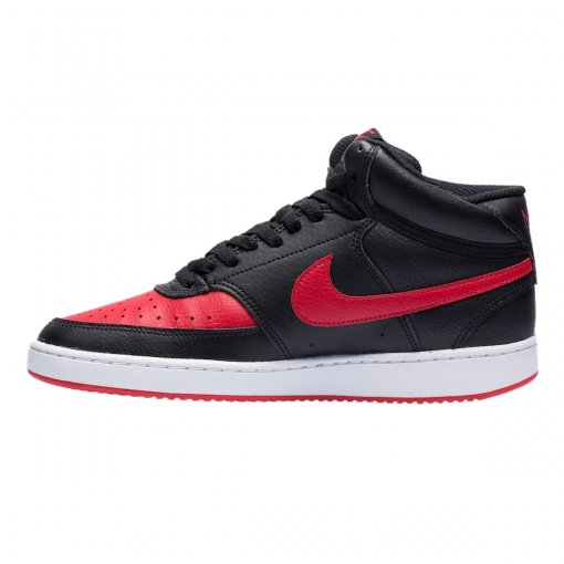 TÃªnis Nike Court Vision Mid Masculino Cd5466-001 - Preto/vermelho | Bizz Store