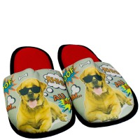 Chinelo Pantufa Smile Onça 131276 Chinelo Pantufa Smile Onça 131276