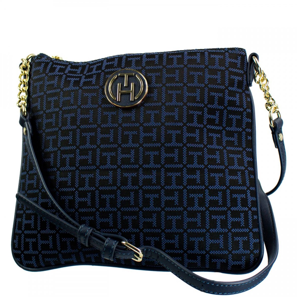 Bizz Store Bolsa Feminina Tommy Hilfiger Jacquard Crossbody