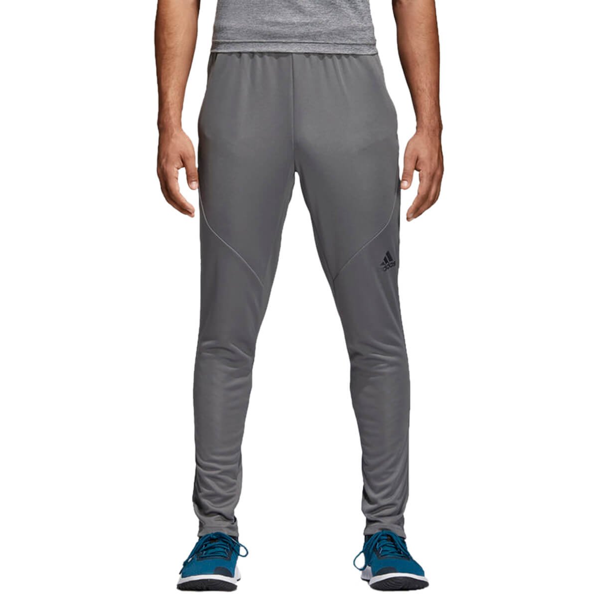 Bizz Store Calça Masculina Adidas Workout Climalite Cinza