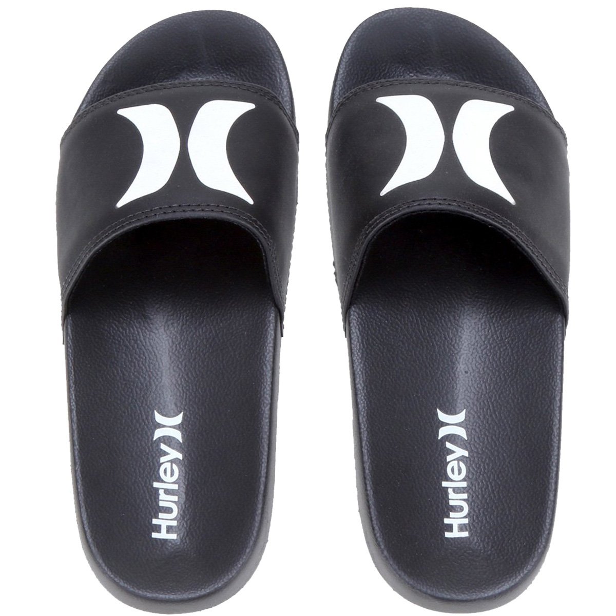 Chinelo Slide Icon Masculino Hurley Hu0014 - Preto | Bizz Store