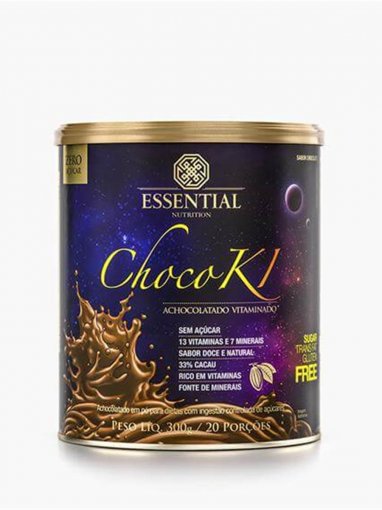 POLIVITAMÍNICO ACHOCOLATADO CHOCOKI 300G - ESSENTIAL