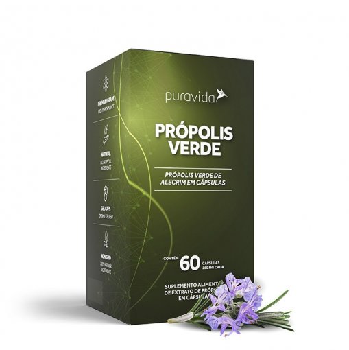 PROPOLIS VERDE 60CAPS - PURA VIDA
