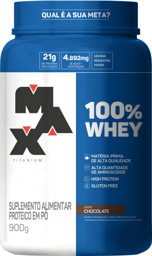 PROTEINA PURE WHEY 100% MAX TITANIUM