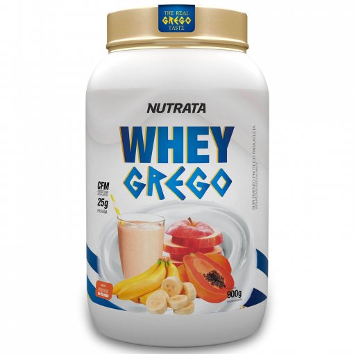 Proteína Whey Grego 900g - Nutrata