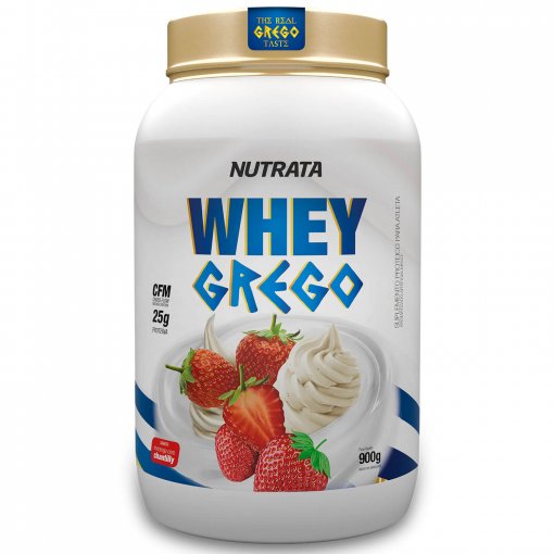 Proteína Whey Grego 900g - Nutrata