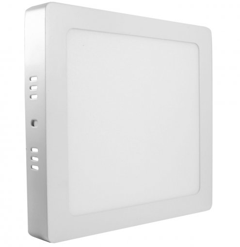 Luminária Painel LED Sobrepor 12W Quadrado Luz