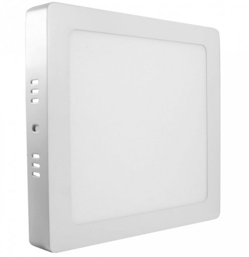 Luminária Painel LED Sobrepor 12W Quadrado Luz