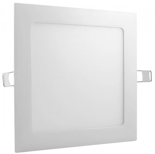 Plafon LED 18w Embutir Quadrado 22,5x22,5cm bivolt