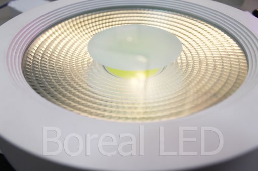 Plafon LED COB Sobrepor Redondo 40W Bivolt IP20 AXU