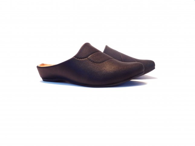 Mule Elastano Preta Usaflex - REF AC0908