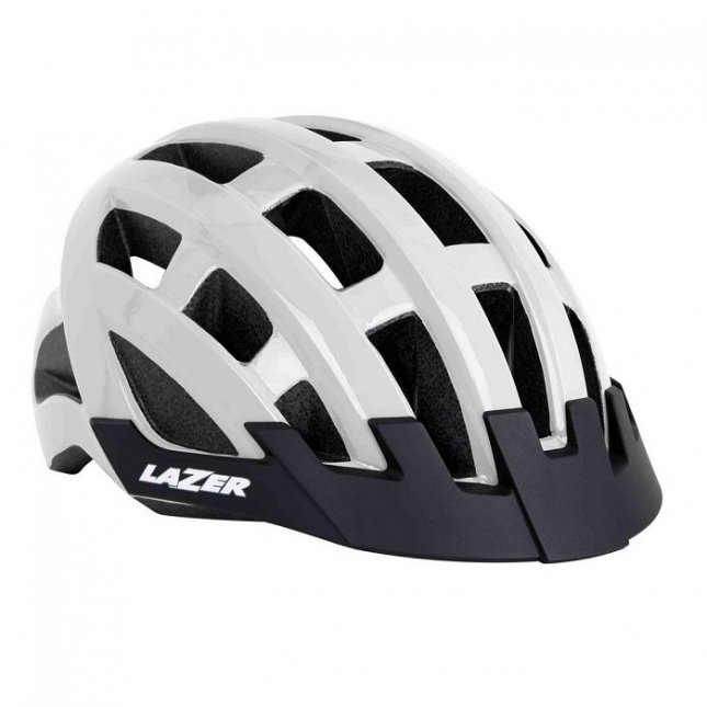 Capacete Compacto Comprar Capacete Compact (Branco) - Lazer | BP Bike Shop