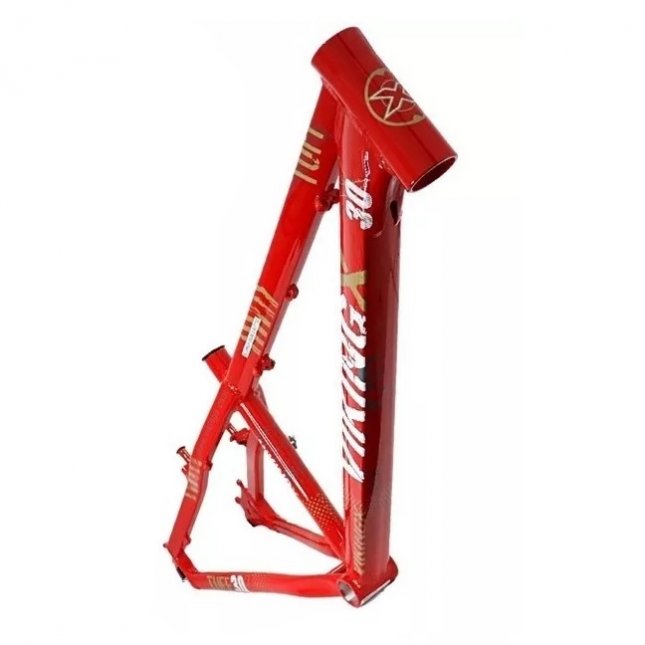 Comprar Quadro Freeride Aro 26 Modelo Dirt Tuff X-30 (Vermelho e
