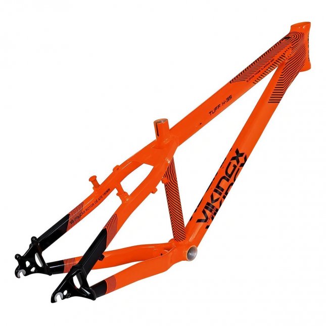 【Rick】 Futra / MS-800Q AlderCTM Comprar Quadro Freeride Aro 26 Modelo Dirt Tuff X-35 (Laranja e