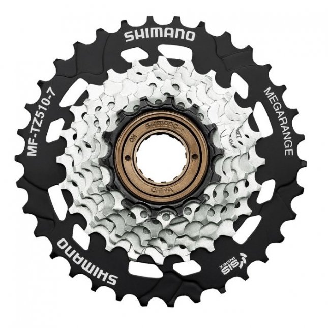 Comprar Roda Livre 7V 14-34D Tourney MF-TZ510 Megarange - Shimano