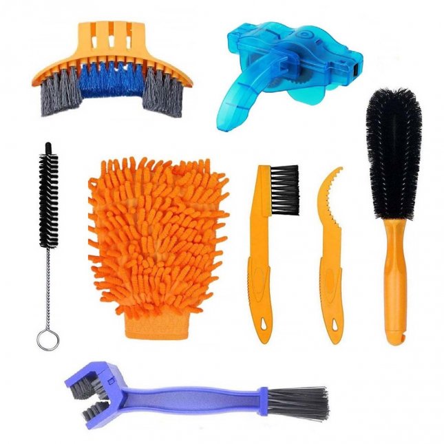 Kit Completo Limpeza Bicicleta (8 peças) - BP