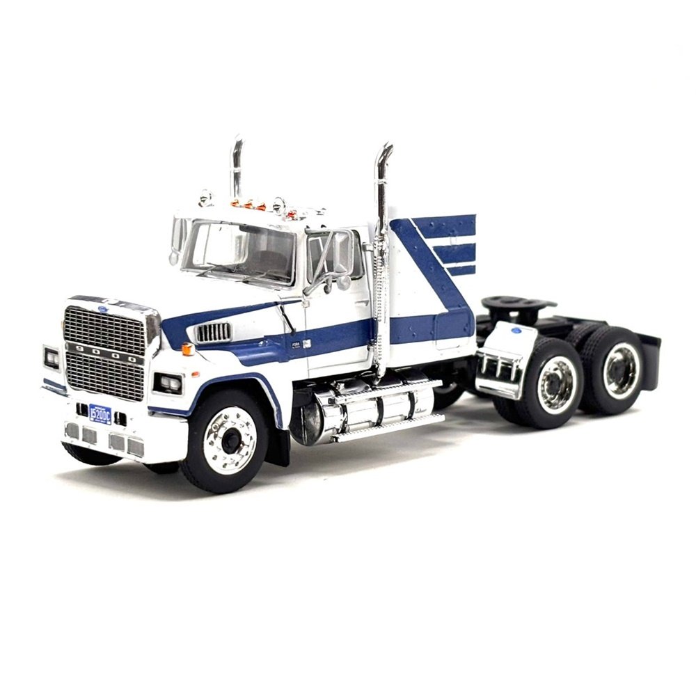 Frankfurt Galaxy + Henninger Truck ミニカー Miniatura Caminhão Ford LTL-9000 (1978) - Branco - 1:64 - Ixo Models