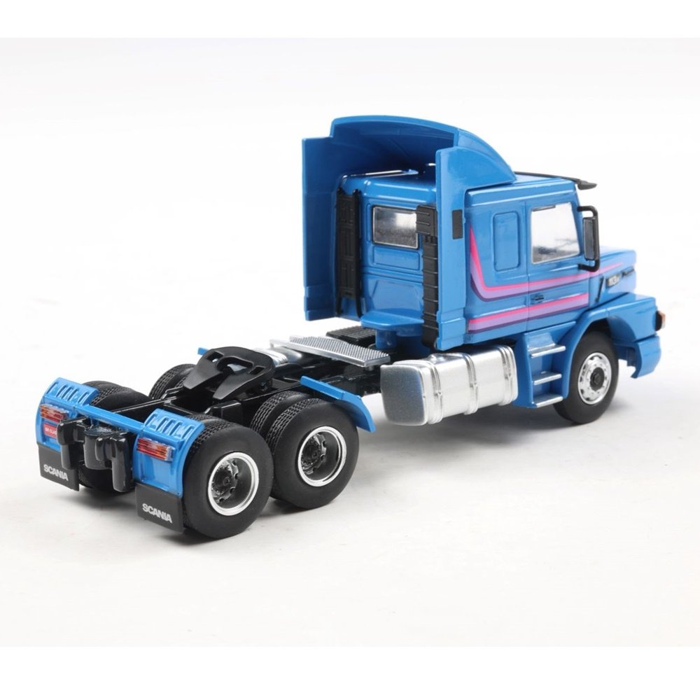 Miniatura Caminhão Scania 113H - Azul - Series 1 - 1:64 - BR Classics