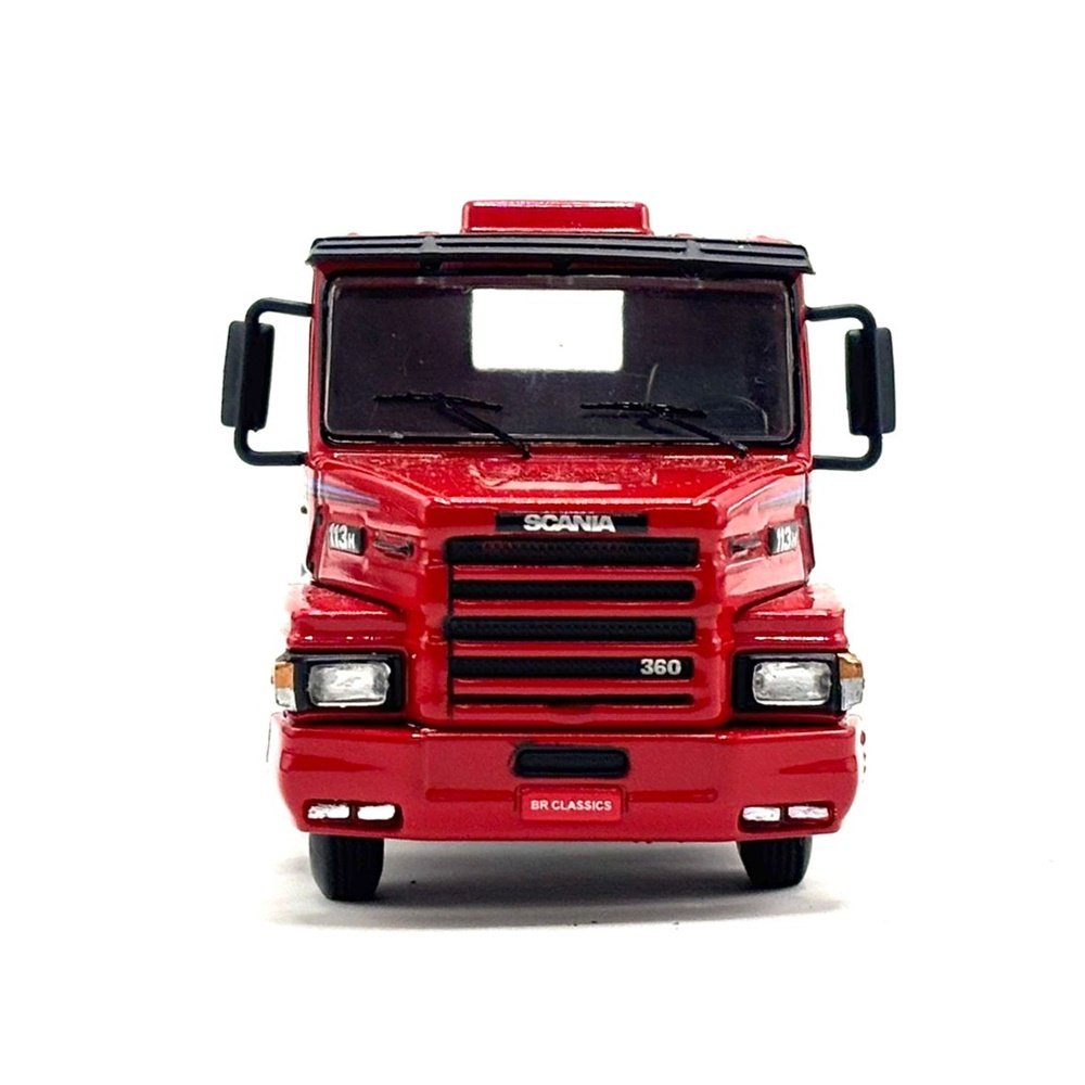 Miniatura Caminhão Scania 113H - Vermelho - Series 2 - 1:64 - BR Classics