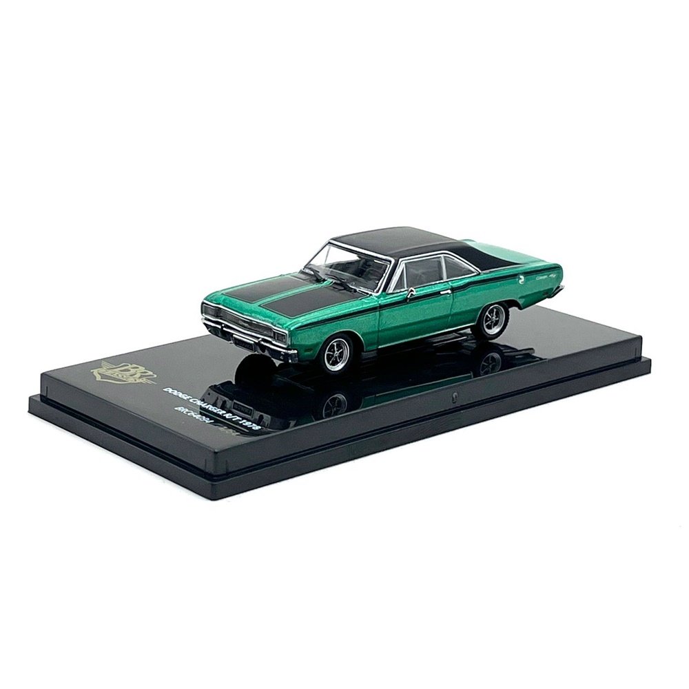 Miniatura Carro Dodge Charger R/T (1972) - Series 6 - Verde - 1:64