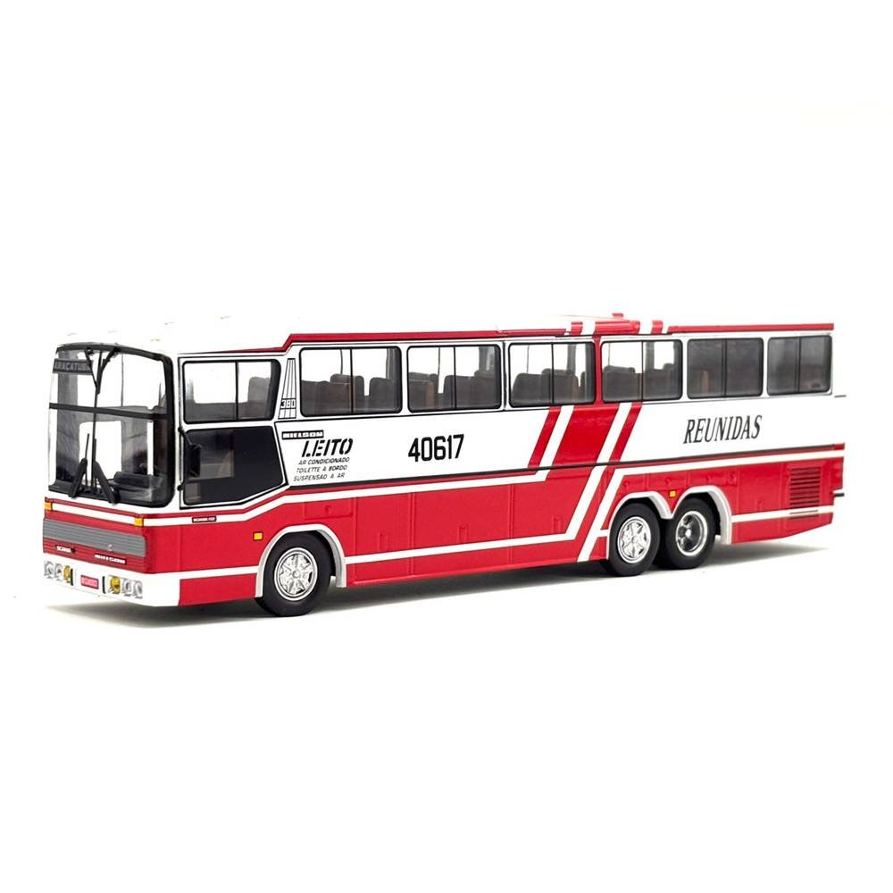 Miniatura Ônibus Scania Nielson Diplomata 380 