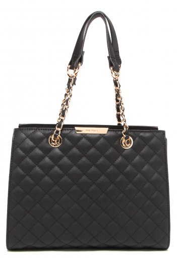 Bolsa tiracolo via uno preta Clearance