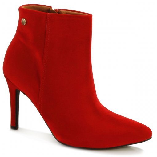 bota nobuck feminina salto