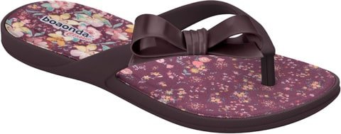 Chinelo Feminino Oasis Boa Onda Açaí Laço 1625-111