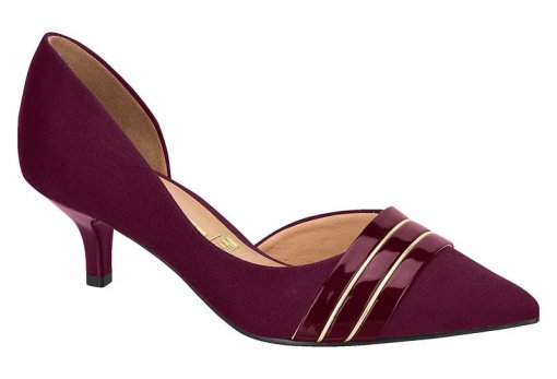 scarpin cor vinho