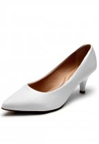 scarpin branco beira rio