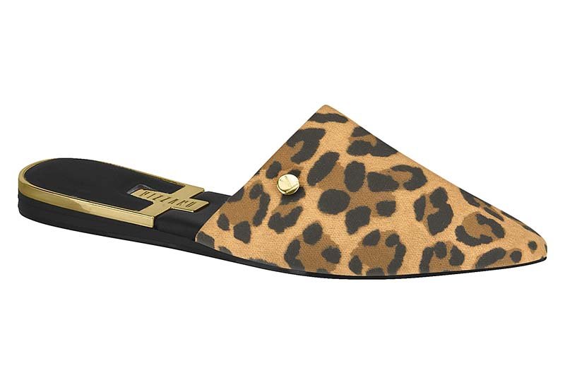 mule animal print vizzano