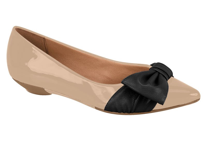 sapatilha nude vizzano