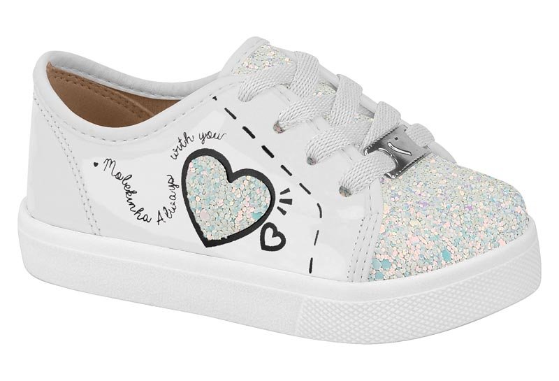 tenis infantil feminino com brilho