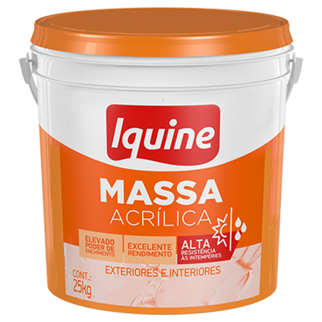 Massa Acrílica 25kg - Iquine