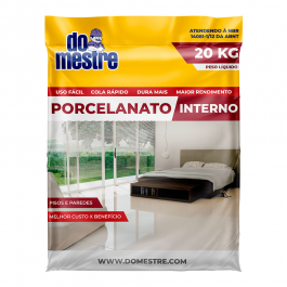 Imagem - Argamassa ac ii Porcelanato Interno Cinza 20kg - do Mestre cd: 118027