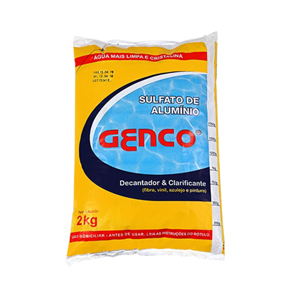 Sulfato de Aluminio 2kg Genco