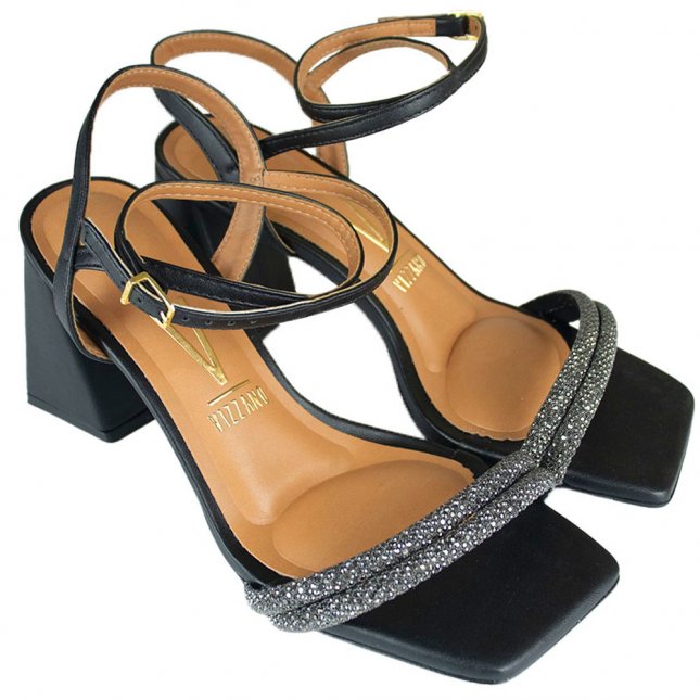 Vizzano 2019 Sandalias Salto Alto 2019 Sandália Feminina Vizzano