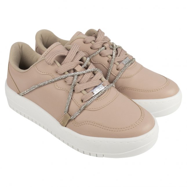 Slip On TÃªnis Vizzano Suede Rosa Tênis Casual Tenis Vizzano Rosa