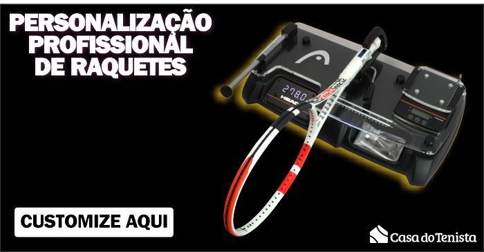 Personalização de raquetes