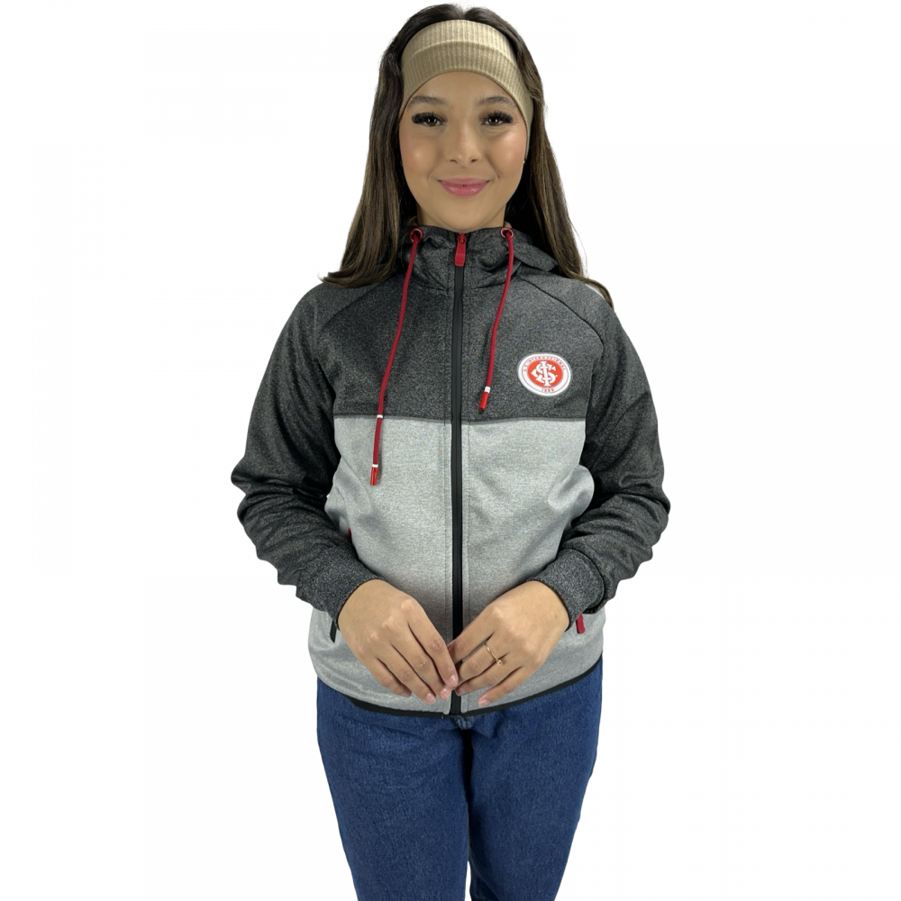 Jaqueta Feminina Jaqueta Inter Moletom Casaco Internacional