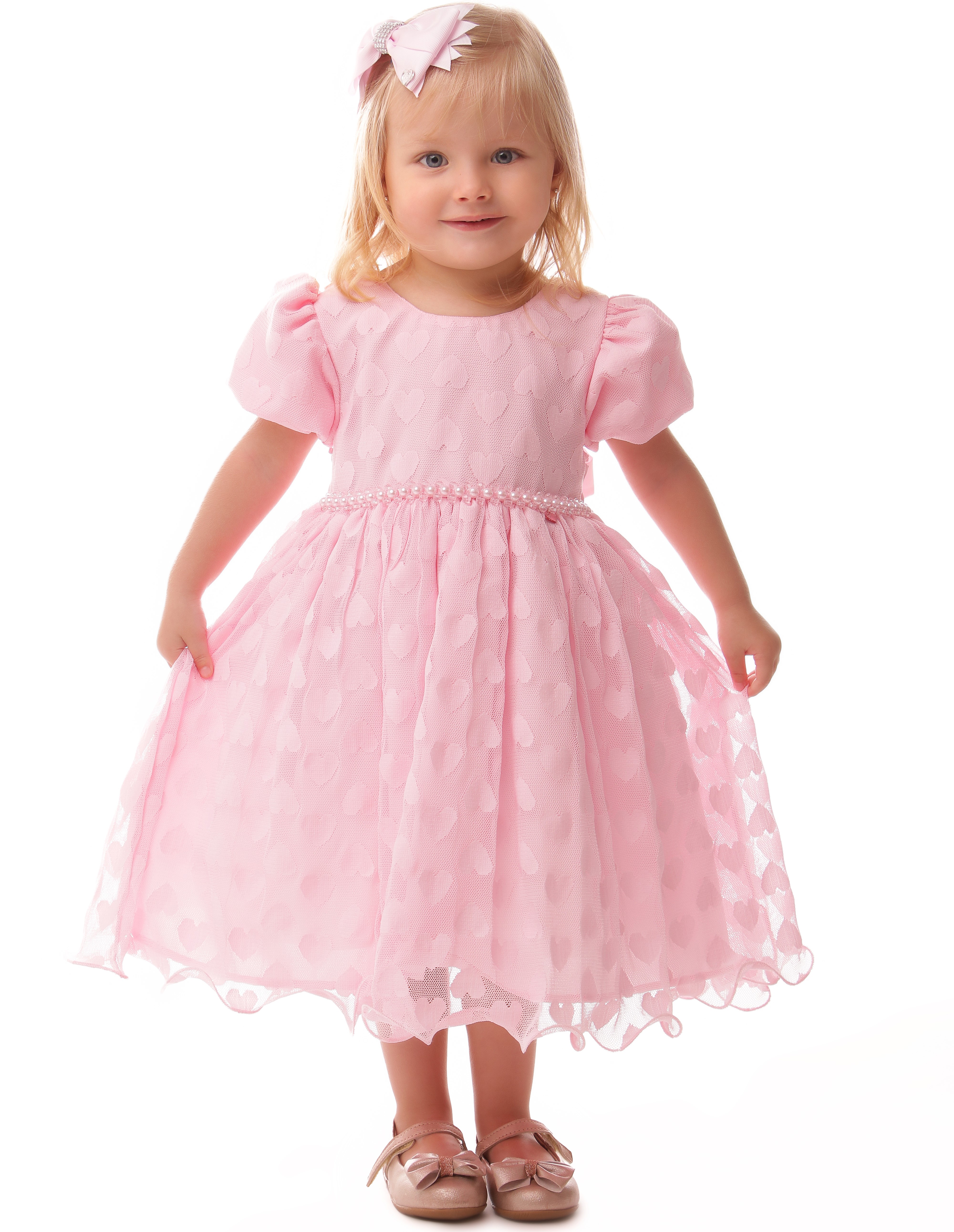 Imagem - VESTIDO CATTAI INFANTIL TULE CORAO