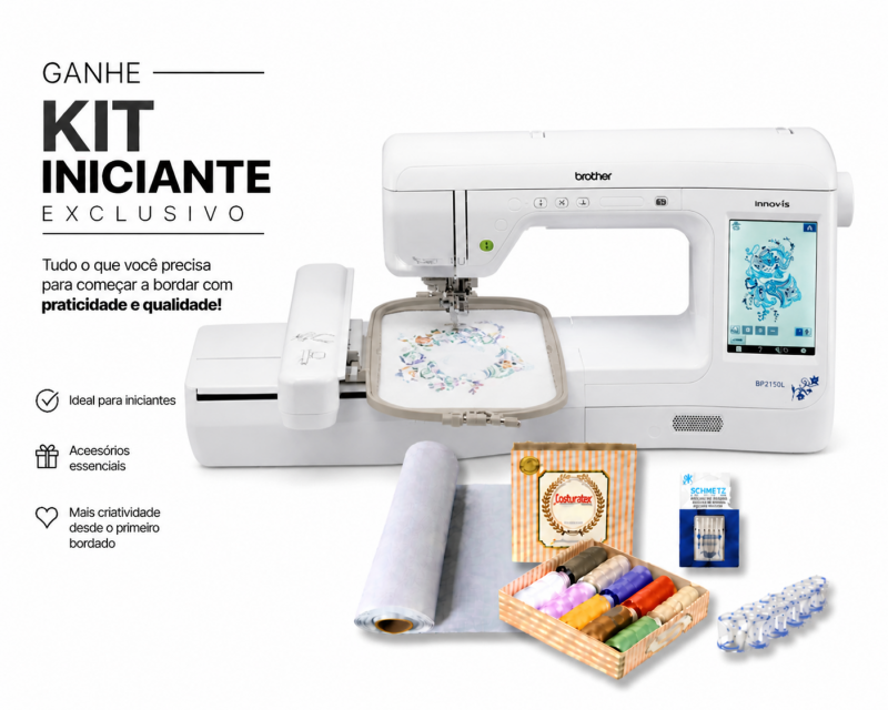 Máquina de Bordado Eletrônica Brother BP2150LDV