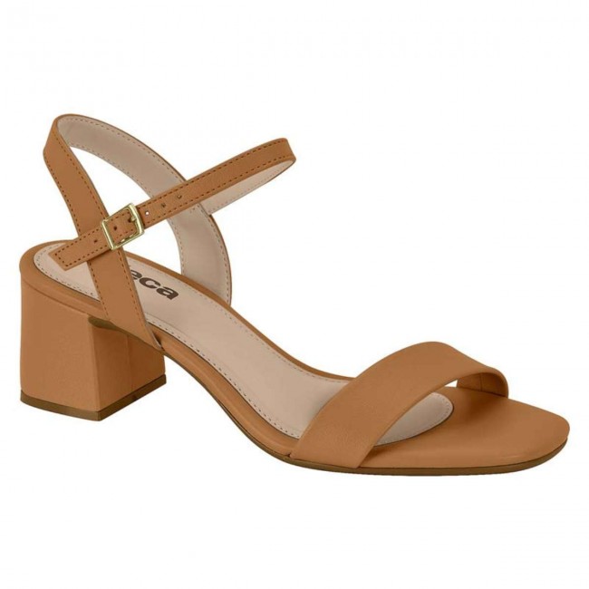 Sandália Moleca Salto Bloco Feminina